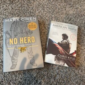 No Hero and American Sniper Books